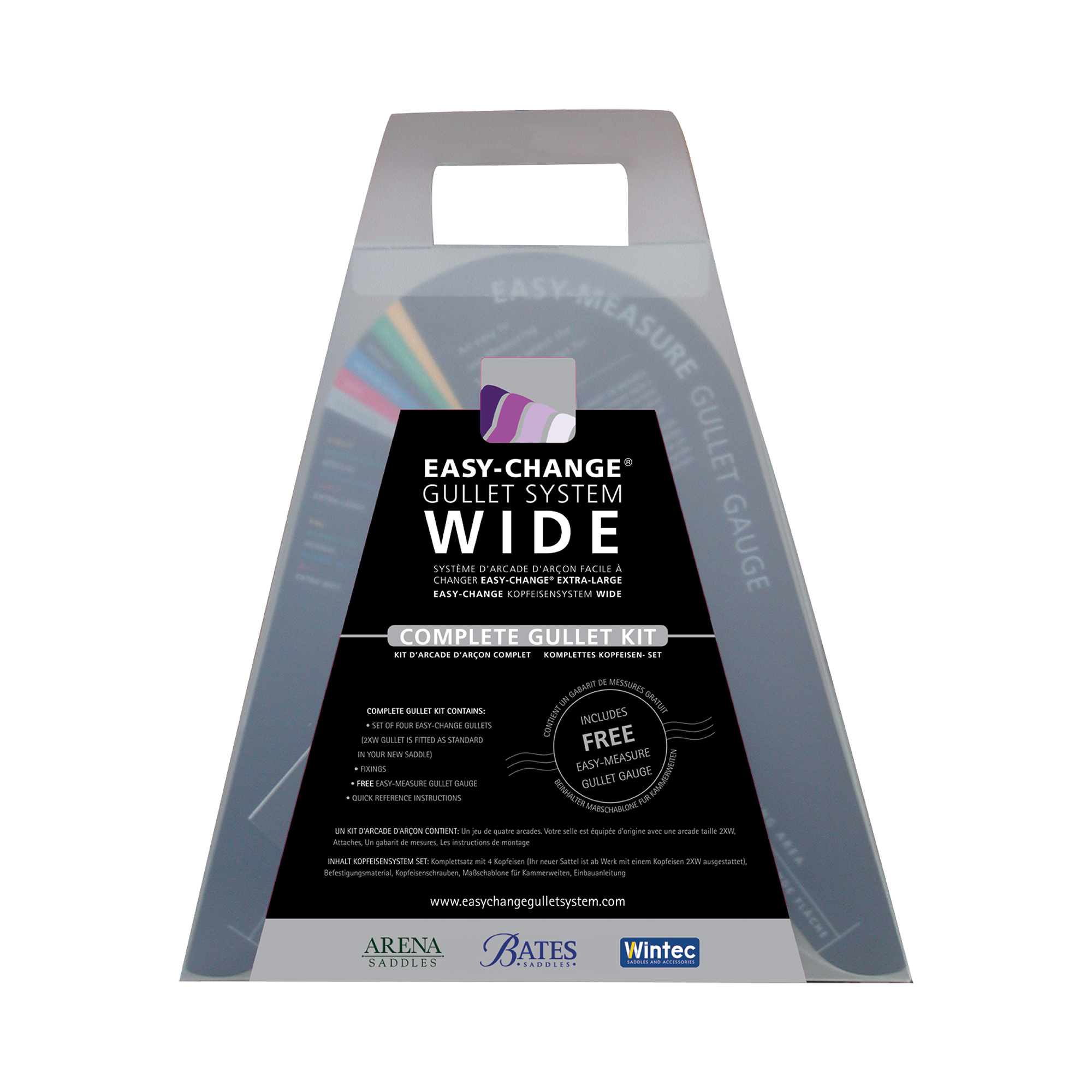 EASY-CHANGE Gullet System WIDE: Complete Kit - 29:28810334797858