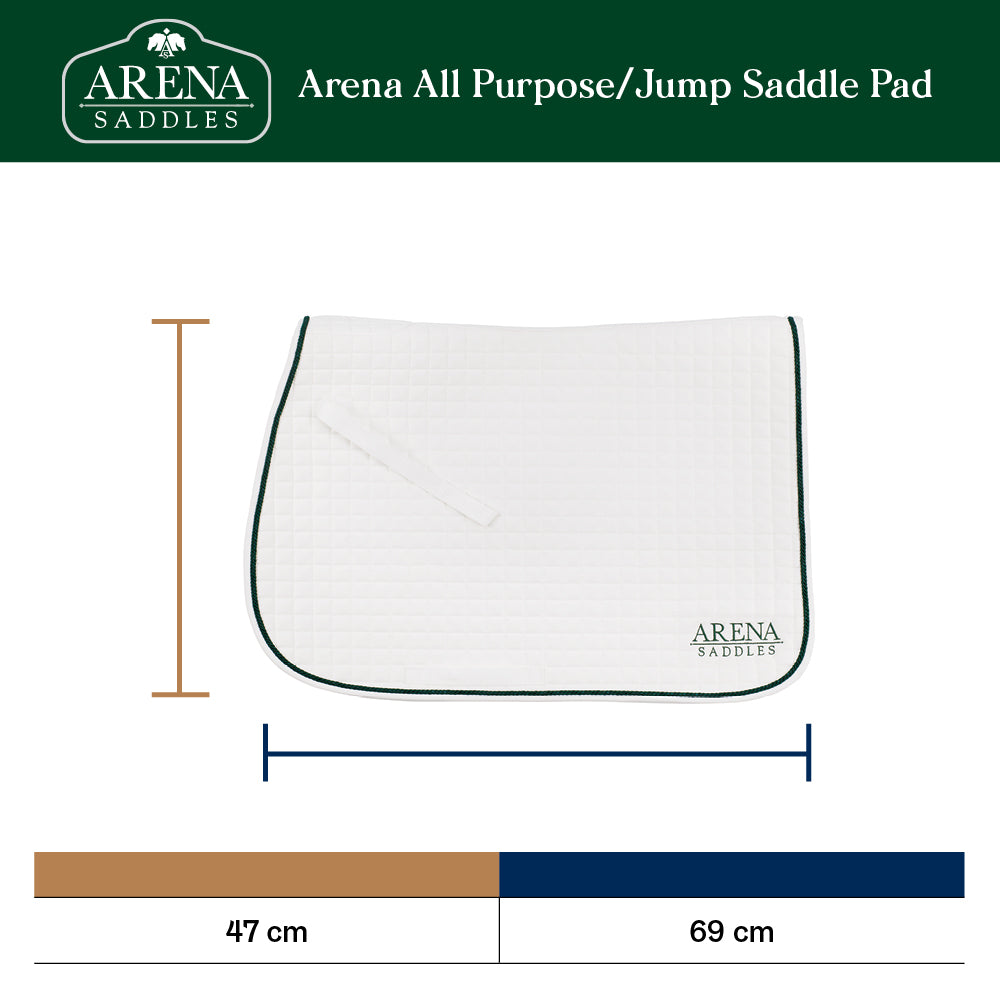 Arena All Purpose/Jump Saddle Pad