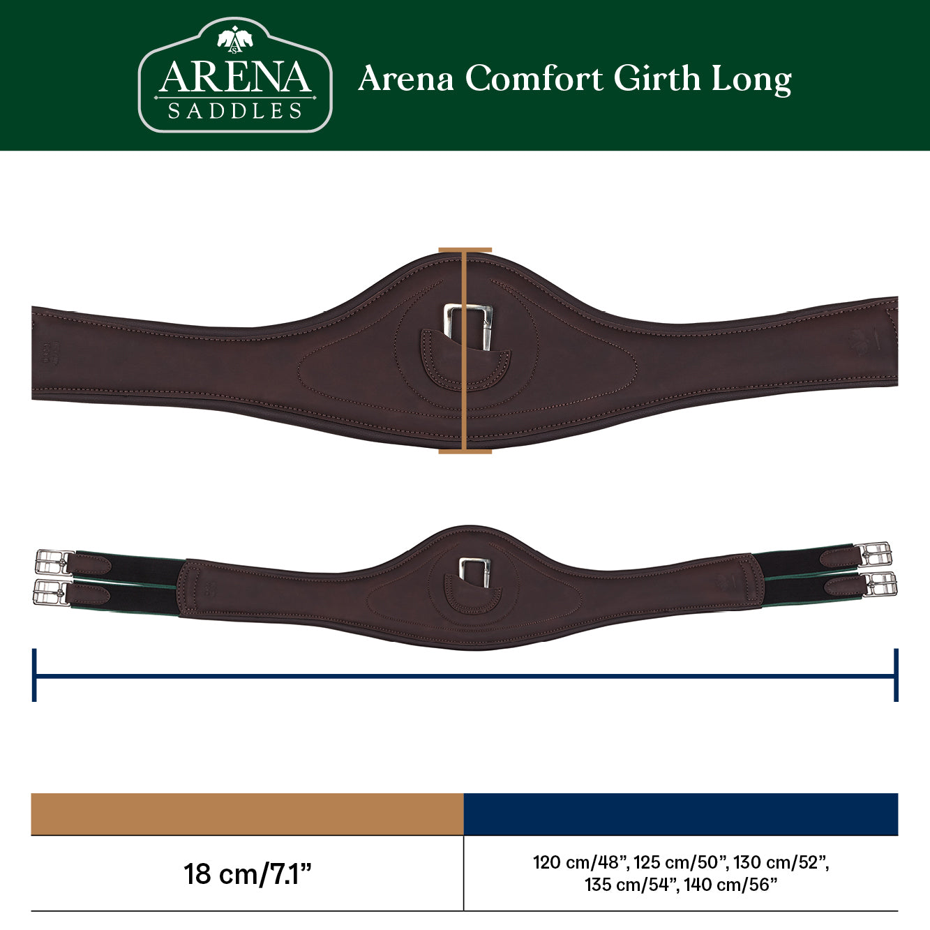 Arena Comfort Girth (long)